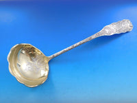 Saint Cloud by Gorham Sterling Silver Soup Ladle Gold-Washed Original Box 13 1/2