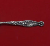 Heraldic by Whiting Sterling Silver Confection Spoon Acid Etched Mono in Bowl 5"