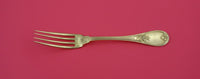 Trianon by Christofle Silverplate Regular Fork/ Dessert Fork all vermeil 7 3/8"