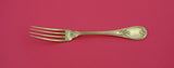 Trianon by Christofle Silverplate Regular Fork/ Dessert Fork all vermeil 7 3/8"