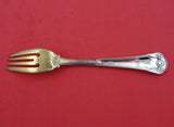 Cluny by Gorham Sterling Silver Pastry Fork Gold Washed 6" Heirloom Silverware