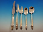Sovereign Old by Gorham Sterling Silver Flatware Set 12 Service 65 pieces Acorn