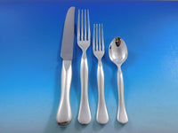 Eccentrica by Rosenthal Bulgari Sterling Silver Flatware Set 54 pc Modernist Din