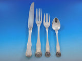 King by Kirk Stieff Sterling Silver Flatware Set Service 113 Pieces Dinner Size