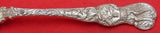 Heraldic by Durgin Sterling Silver Sardine Fork Vermeil 6 1/4"