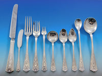 Winthrop by Tiffany Sterling Silver Flatware Set 12 Service 125pc Dinner B Mono