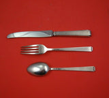 Modern Classic by Lunt Sterling Silver Junior Set 3-Piece Heirloom Silverware