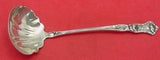 Peony by Wallace Sterling Silver Soup Ladle All-Sterling Scalloped 10 3/8"