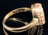 14k Yellow Gold 1.80 Carat Australian Genuine Natural Opal Ring Size 7 (#J6572)