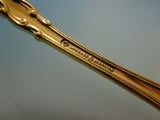 Grand Victorian by Wallace Sterling Silver Flatware Service 8 Set Gold Vermeil