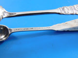 Fontainebleau by Gorham Sterling Silver Sugar Tong Unusual Spoon Ends 4 1/4"