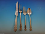 English Shell by Lunt Sterling Silver Regular Size Place Setting(s) 4pc