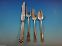 English Shell by Lunt Sterling Silver Regular Size Place Setting(s) 4pc