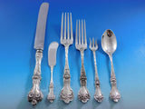 Majestic by Alvin Sterling Silver Flatware Set for 12 Service 74 pieces Dinner