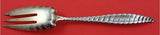 Oval Twist by Whiting Sterling Silver Pastry Fork Gold Washed 6 1/4" Heirloom