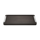 Bernadotte by Georg Jensen Stainless Steel and Smoked Oak Serving Tray - New