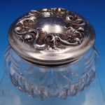 Violet by Wallace Sterling Silver and Cut Crystal Dresser Jar #3500 (#8234)