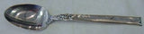 Silver Rose by Oneida Sterling Silver Teaspoon 6" Vintage Flatware