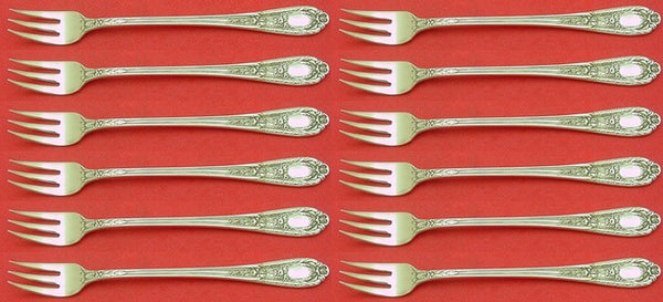 Fontaine by International Sterling Silver Cocktail Fork Set 12 pieces 5 1/2"
