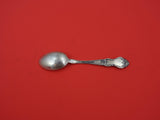 Meadow Rose by Wallace Sterling Silver Demitasse Spoon 4 1/4" Vintage Silverware