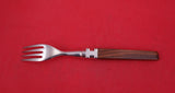 Ingrid by Alain Saint Joanis Silver Plate Salad Fork w/rosewood handle 7 7/8"