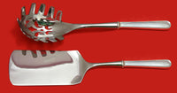 Calvert by Kirk Sterling Silver Italian Pasta Server Set 2pc HHWS Custom Made