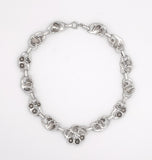 Sterling Kalo Cherries Necklace Handwrought Jewelry by Bjarne Axness (#J6844)