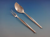 Contour by Towle Sterling Silver Flatware Set Service 64 Pieces Modern Clean