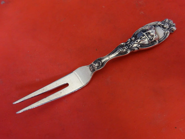 Zodiac By Gorham Sterling Silver Strawberry Fork Taurus April 3 3/4" Birthday
