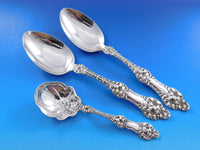 Old Orange Blossom by Alvin Sterling Silver Flatware Set 8 Service 114 pc Dinner