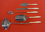 White Paisley by Gorham Sterling Silver Cocktail Party Bar Set 5pc Custom Made