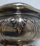 Gorham Sterling Silver Salt Dip Master Pair GW with Glass Liners #A1016 (#8635)