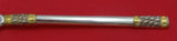 Aegean Weave Gold by Wallace Sterling Silver Dessert Fork 6 1/4" Custom