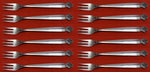 Acanthus by Georg Jensen Sterling Silver Cocktail Fork Set 12 pcs 5 1/2"