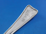 Lap Over Edge Acid Etched by Tiffany Sterling Serving Spoon Floral 8 5/8"
