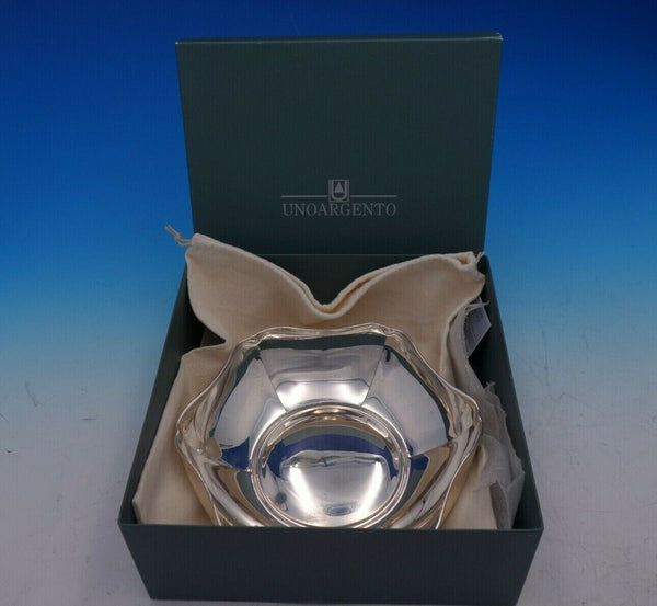 Uno Argento Italian Italy Sterling Silver Fruit Bowl New in Box #309 (#4531)