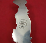Shiebler Sterling Silver Asparagus Fork Cast Handle Cornucopia Motif #3925 10"
