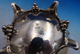Grape by Grann and Laglye Danish Sterling Silver Sugar Creamer Pitcher 3pc #7501