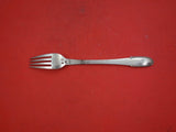 Beaded by Georg Jensen Sterling Silver Luncheon Fork 3 castles 1923  6 3/4"