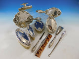Intaglio by Reed & Barton Sterling Silver Mirror Brushes Dresser Set 11pc #3364