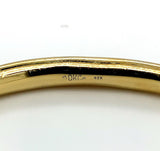 Donna Karan Vermeil Silver Bangle Bracelet Jewelry (#J5703)