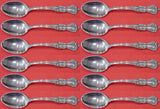 Marlborough by Reed and Barton Sterling Silver Demitasse Spoon Set 12 pc 4 1/8"