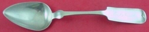 Coin Silver by Unknown Serving Spoon 8"