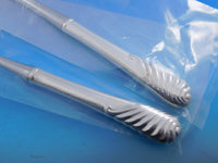 Sea Sculpture by Gorham Sterling Silver Salad Serving Set Custom Made 11 1/2"