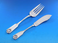 Fiddle Shell by Frank Smith Sterling Silver Flatware Set 8 Service 44 pieces