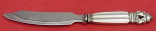 Acorn by Georg Jensen Sterling Silver Cheese Knife HH with Stainless Original 8"