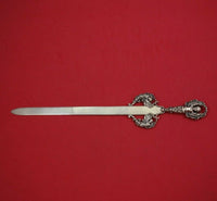 Shiebler Sterling Silver Paper Knife with Cherubs Large #5626 Figural 10 1/2"