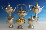 Etruscan by Gorham Sterling Silver Tea Set 6pc  (#2186)