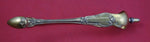 Philippe Berthier French Sterling Silver Sugar Tong vermeil & engine turned 6"