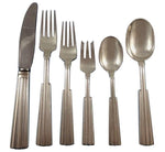 Else Marie by O Mogensen Danish Sterling Silver Flatware Set Hand Wrought 36 Pcs